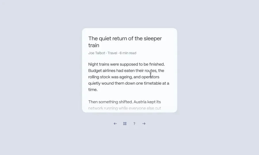 Scroll-Driven Reveal