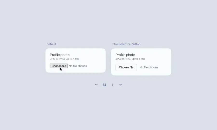 Styled File Upload