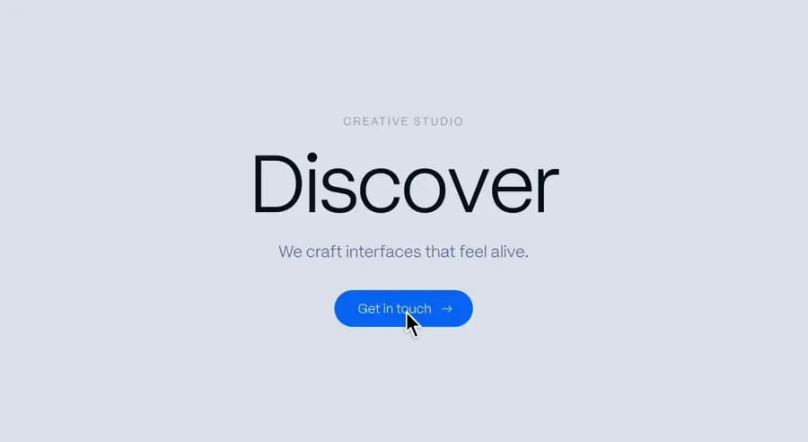Text Scatter on Hover